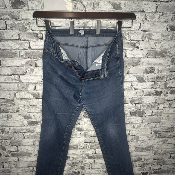 EUC Ann Taylor LOFT "Modern Straight Jeans" Size 31/12 - Picture 8 of 16